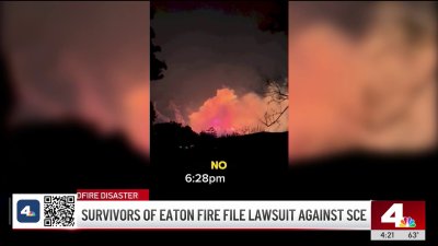 Survivors of Eaton Fire file lawsuit against Southern California Edison