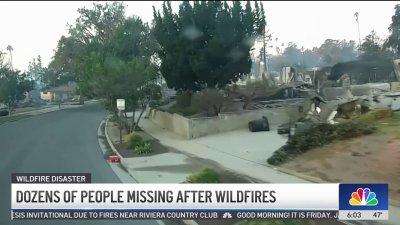 Dozens of people missing after wildfires