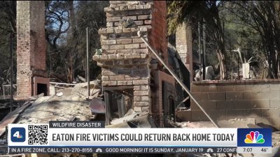 Eaton Fire victims could return home soon