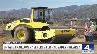 Update on recovery efforts for Palisades Fire area