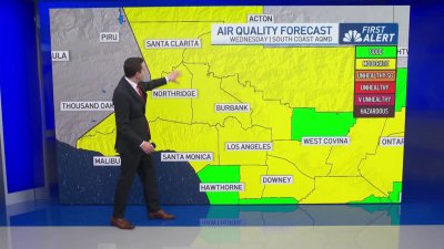 First Alert Air Quality Forecast: Wednesday, Jan. 29