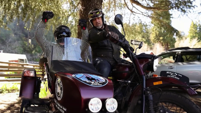 Take a tour unlike any other! Ride along in a classic sidecar…