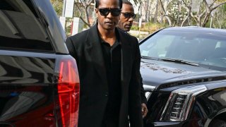 LOS ANGELES, CA – JANUARY 22: ASAP Rocky is seen at the Superior Court of Los Angeles on January 22, 2025 in Los Angeles, California. (Photo by DUTCH/Bauer-Griffin/GC Images)