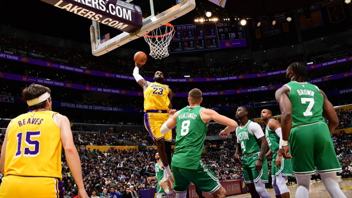 Lakers defeat Celtics 117-96 in dominating win