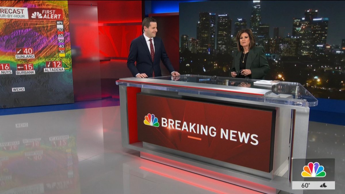 First Alert Forecast: Fire Danger Continues – NBC Los Angeles