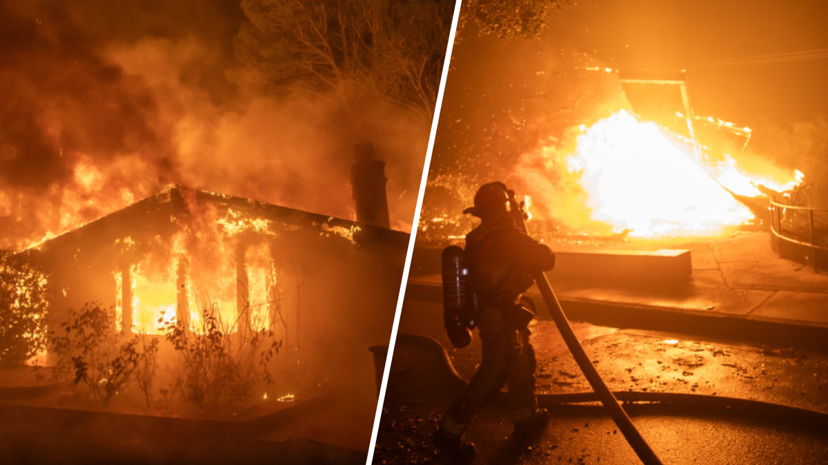 Palisades Fire is a holdover fire that started as a smaller brush blaze, officials say