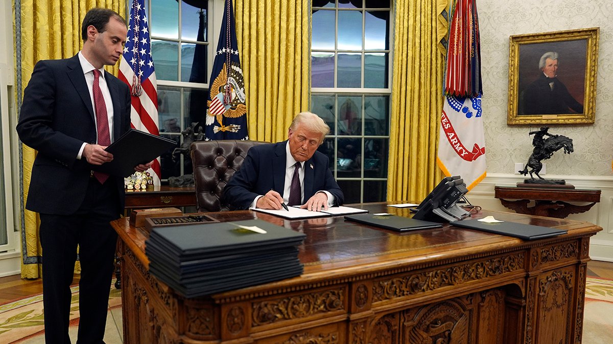 Trump signs order aimed at curtailing gender transitions for people ...