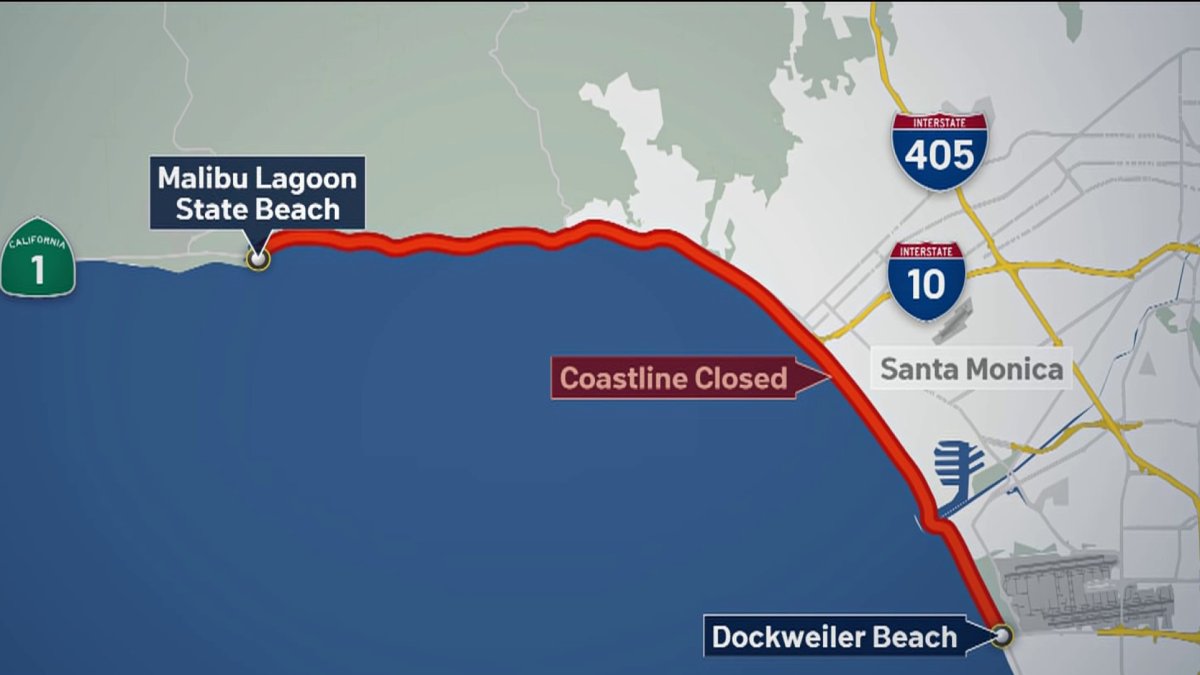 Malibu and Santa Monica beaches temporarily closed due to runoff  – NBC Los Angeles