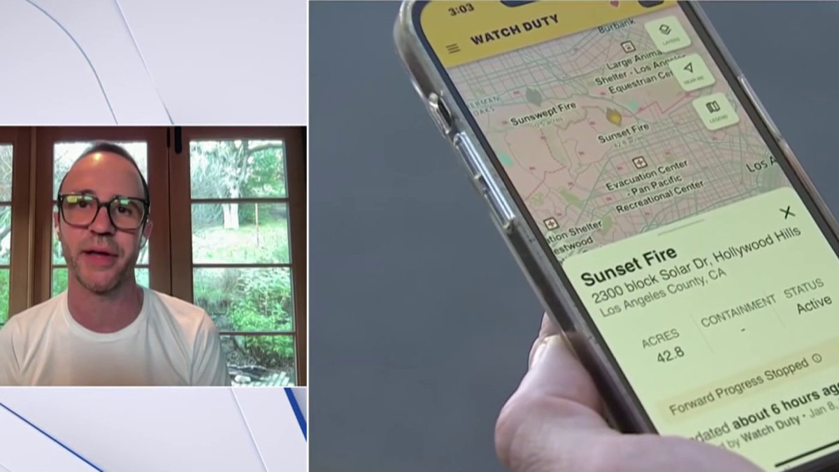 Watch Duty founder explains the benefits of the wildfire app – NBC Los Angeles