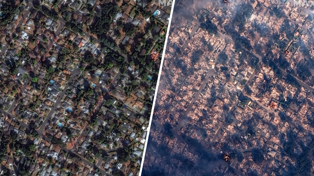 See before-after satellite images from the Eaton Fire – NBC Los Angeles