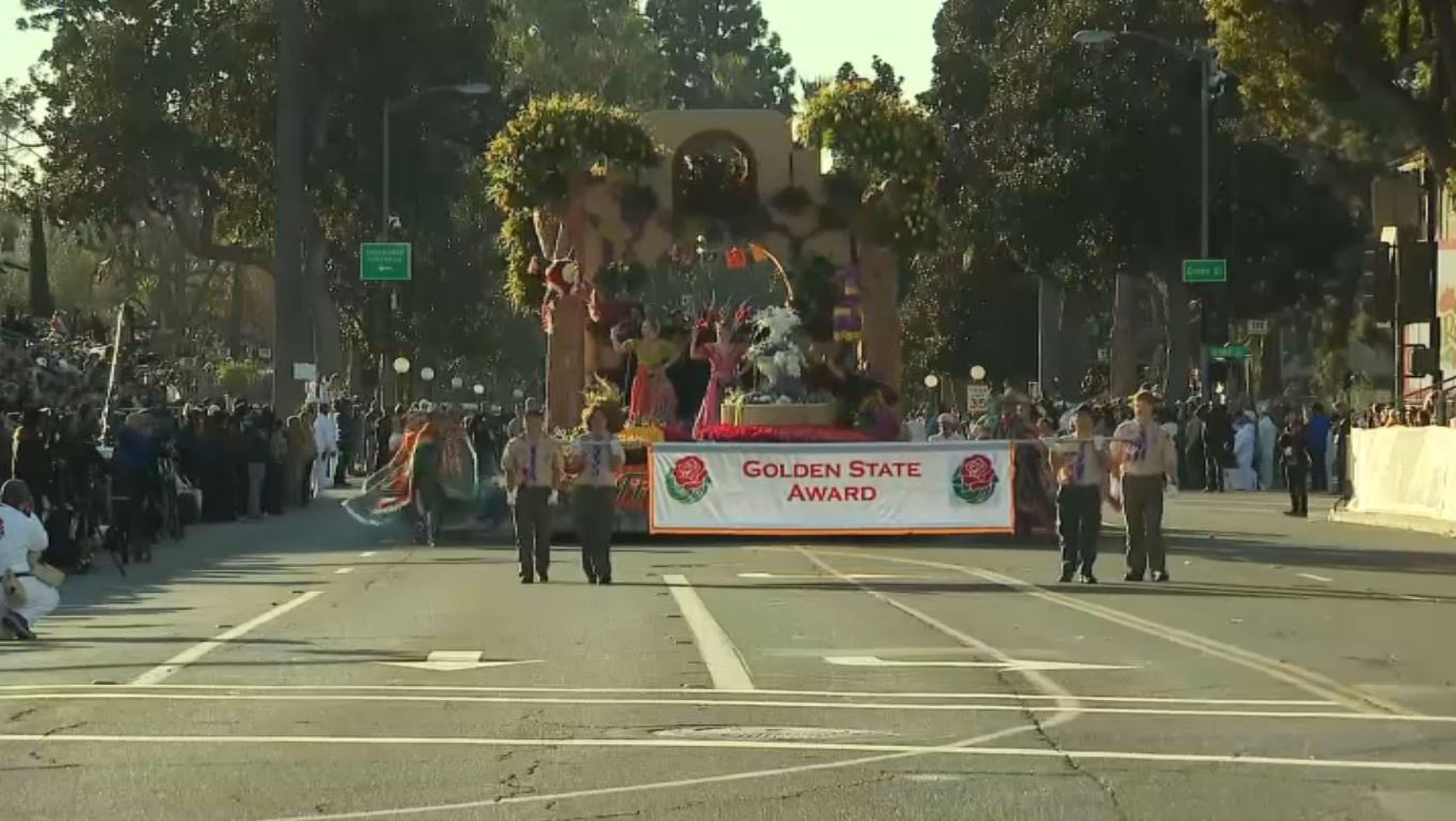 The Golden State award-winning Sierra Madre Rose Float Assoc. was selected as most outstanding depiction of life in California in the 2025 Rose Parade.