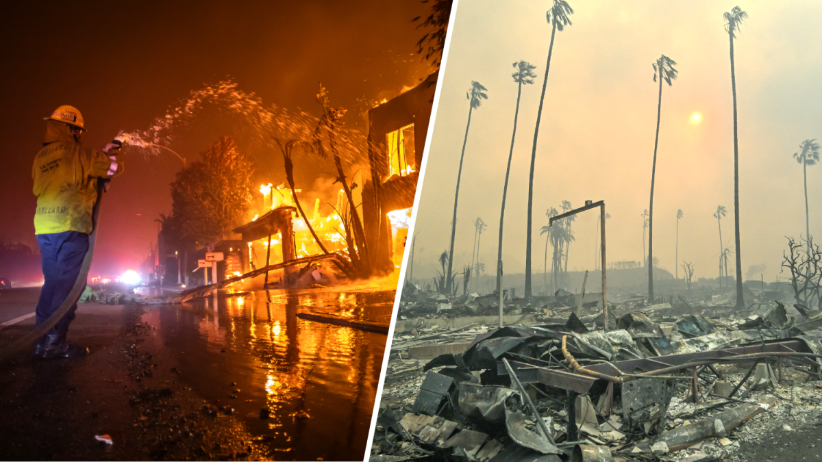 Here is a timeline of the Eaton and Palisades Fires in LA County – NBC Los Angeles