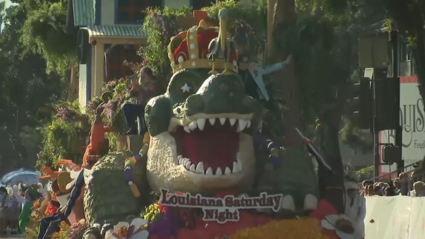 The Explore Louisiana won the Rose Parade 2025 Director award for most outstanding artistic design and use of floral and non-floral materials.