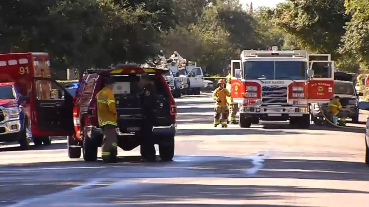 1 person found dead at scene of San Marino house fire – NBC Los Angeles