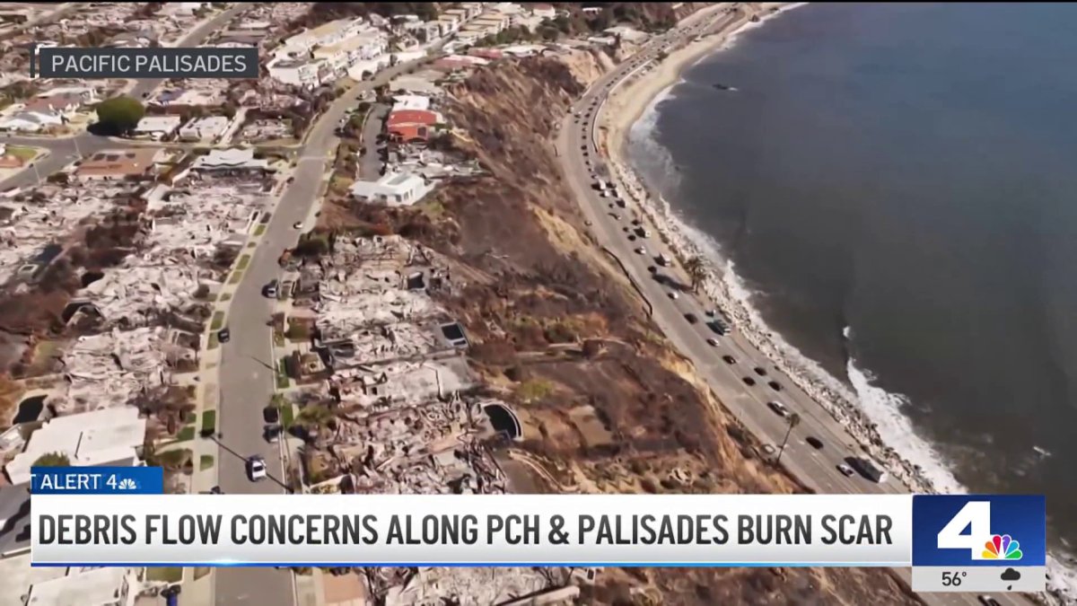 Concerns of mudslides shuts down PCH in Malibu again – NBC Los Angeles
