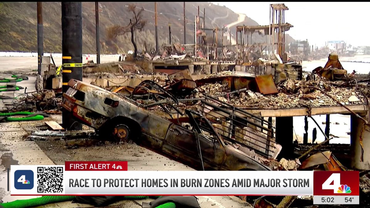 LAFD issues evacuation warnings for recent burn scar areas – NBC Los ...