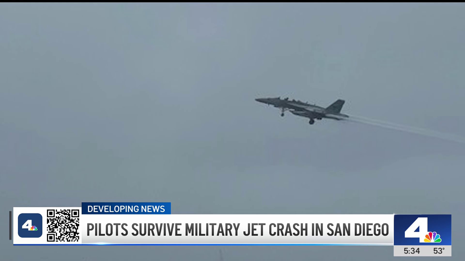 Pilots survive military jet crash in San Diego – NBC Los Angeles