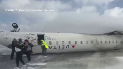 Delta flight from Minneapolis crashes in Toronto