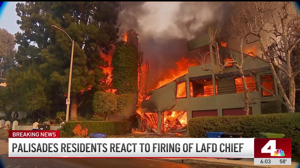 Tensions rise in LA following Mayor's Firing of Fire Chief amidst wildfire aftermath