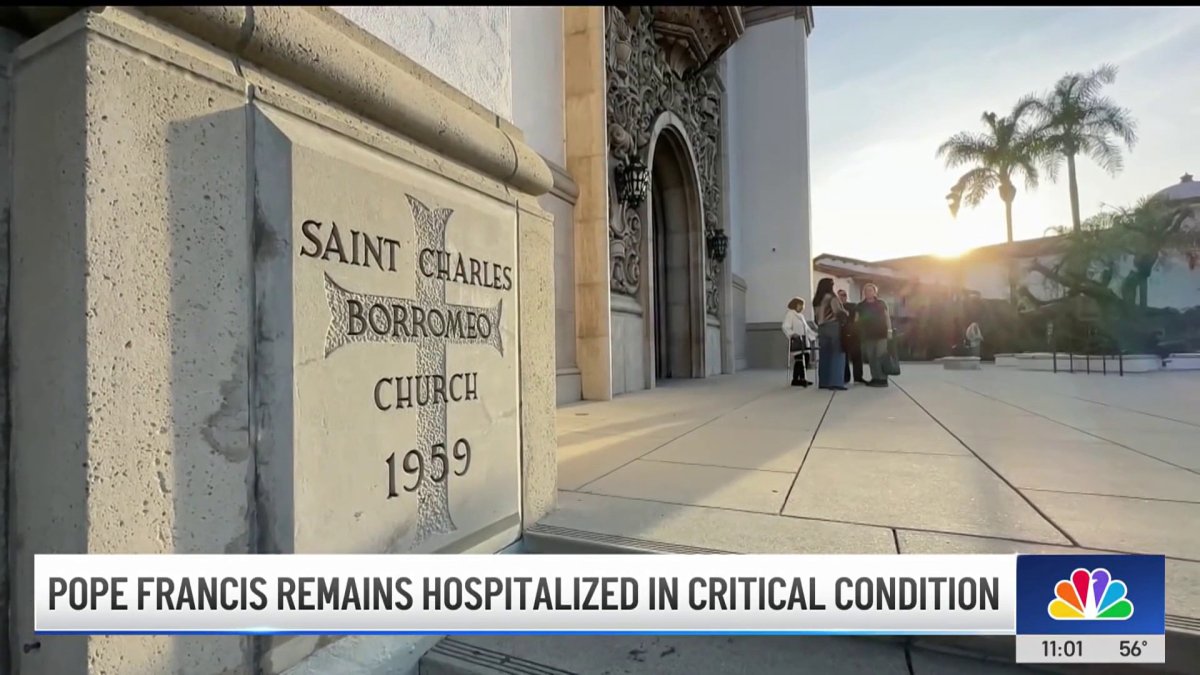 Church mass dedicated to Pope Francis in North Hollywood