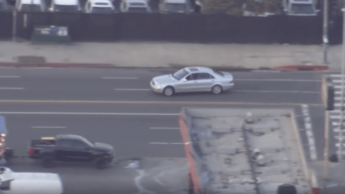 Police chase possible DUI driver refusing to stop in South LA – NBC Los ...