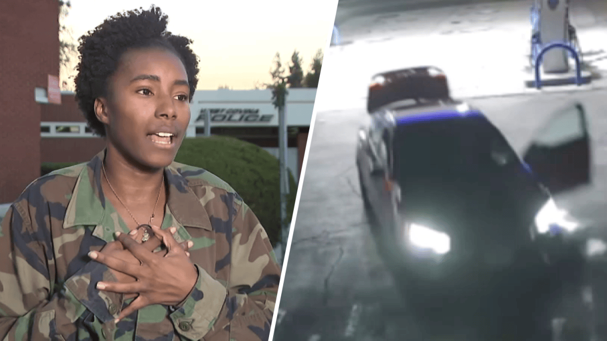 Woman recounts struggle against carjacker at West Covina gas station ...