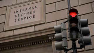 A view of the Internal Revenue Service (IRS) building in Washington, D.C., U.S., February 16, 2025.