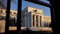 The Federal Reserve building is seen before the Federal Reserve board is expected to signal plans to raise interest rates in March as it focuses on fighting inflation in Washington, U.S., January 26, 2022. 