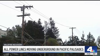 After wildfire, all power lines in Pacific Palisades to move underground