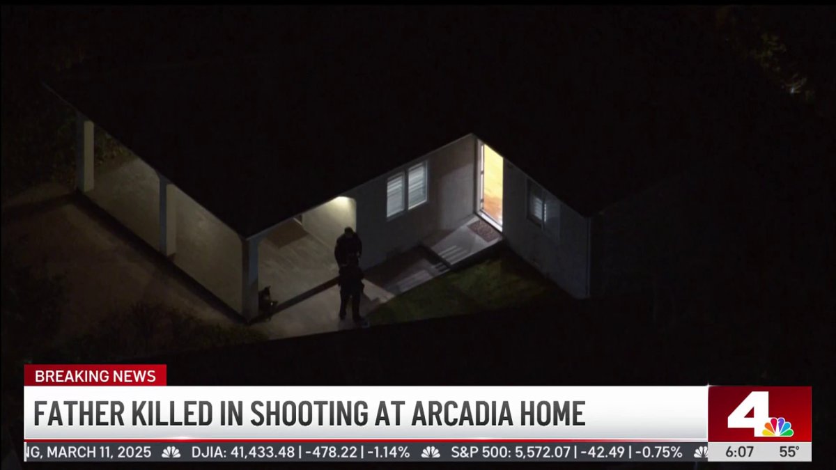 Image showcasing Father killed in shooting at Arcadia home – NBC Los Angeles