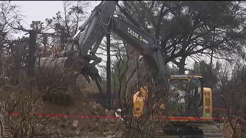 The U.S. Army Corps of Engineers and local officials continue debris removal in Palisades and Altadena as the rebuild process begins 