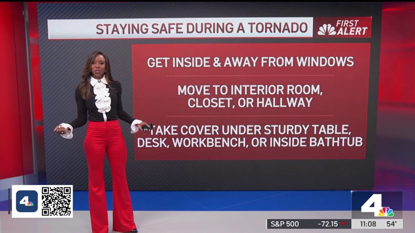 How rare are tornadoes in Southern California?
