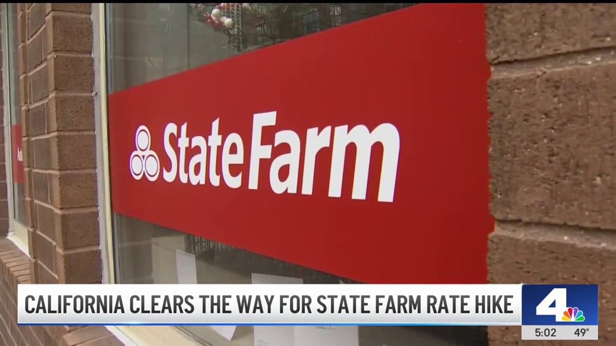 State Farm approved to raise home insurance rate by 22% – NBC Los Angeles