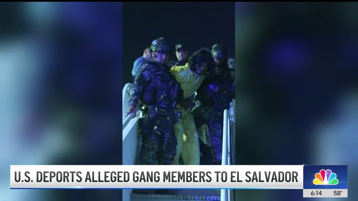 US deports alleged gang members to El Salvador – NBC Los Angeles