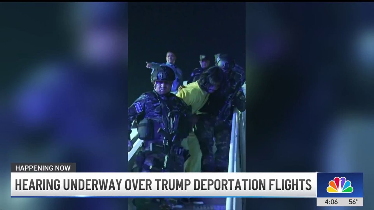 Trump administration deports alleged gang members to El Salvador – NBC ...