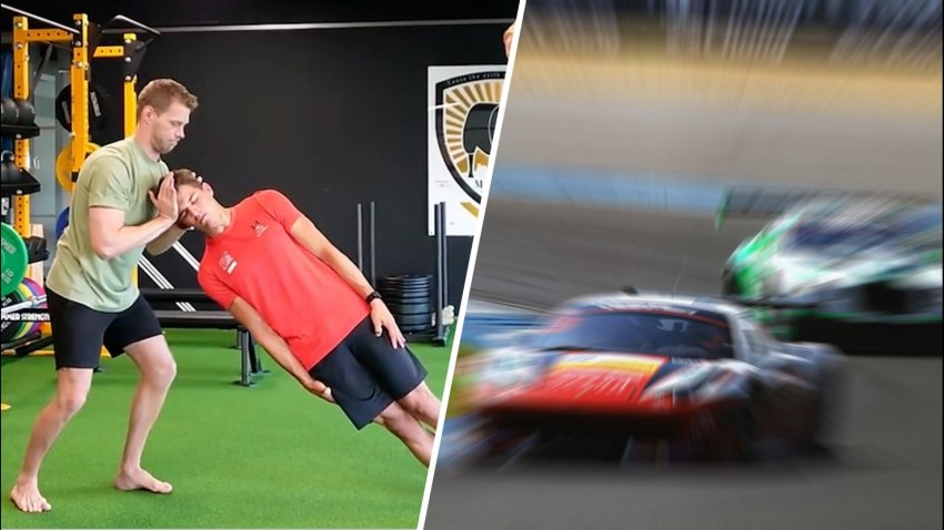 Why racecar drivers need a strong neck