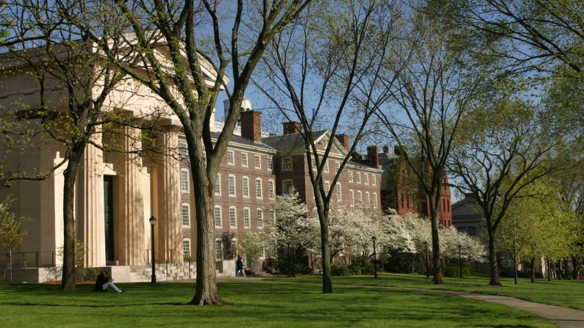 The Brown University campus in Rhode Island.