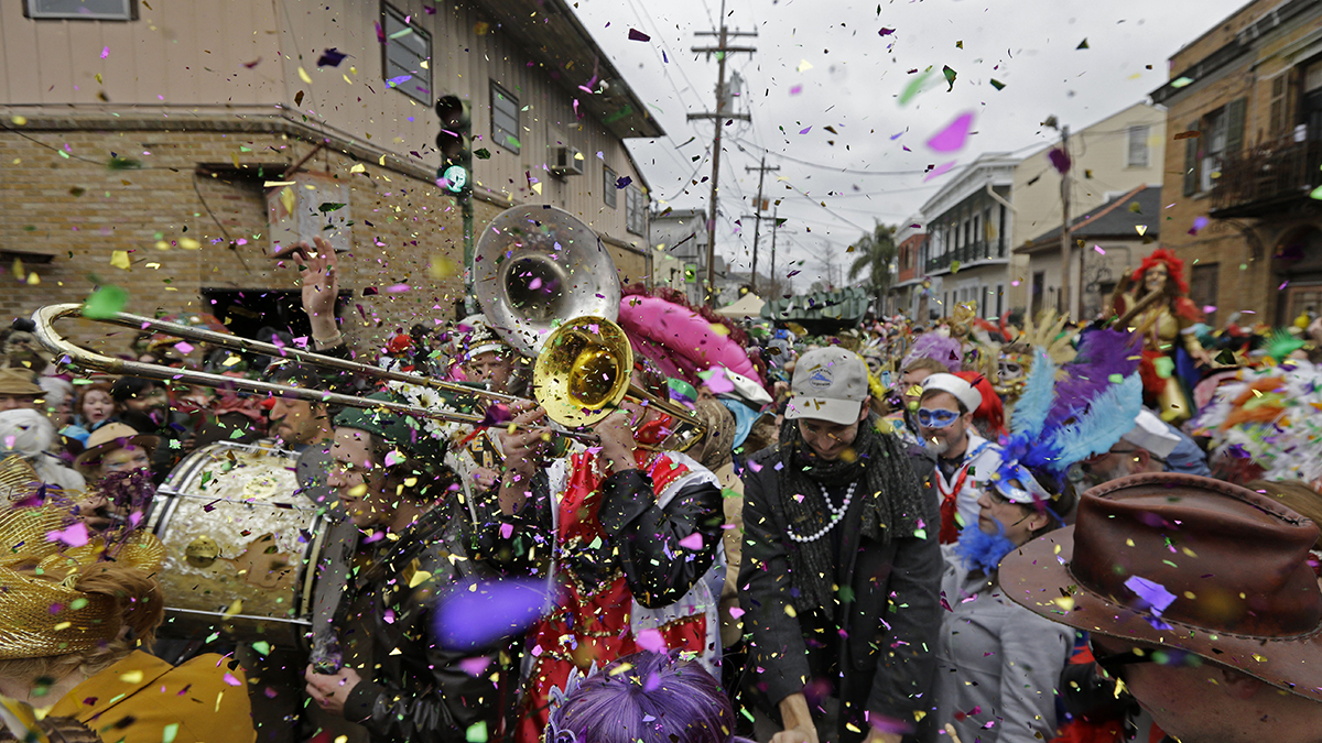 how big is the carnival mardi gras