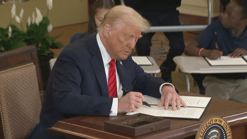 Trump signs executive order shuttering the Department of Education