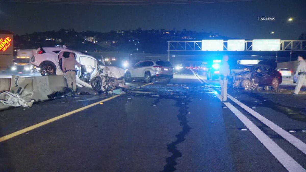 1-year-old hospitalized, 2 women dead after wrong-way driver crashes on 60  Freeway, image size:1200x675