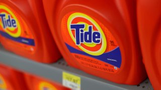 Tide laundry detergent is shown on display in Compton, California.