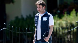 Dylan Field, co-founder and CEO of Figma Inc., after the morning sessions at the Allen & Co. Media and Technology Conference in Sun Valley, Idaho, on July 11, 2024.