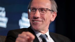 Germany Federal Minister of Finance Jörg Kukies speaks during the Semafor World Economy Summit 2025 at Conrad Washington on April 23, 2025 in Washington, DC.