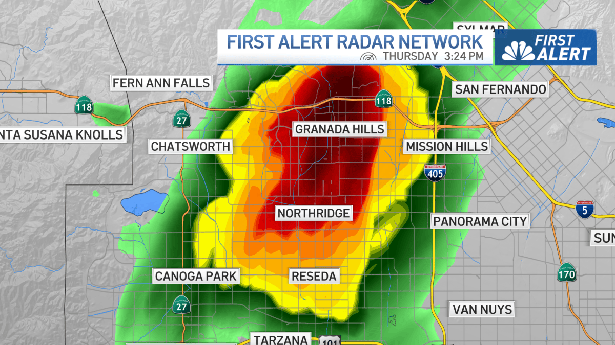 April showers, hail possible in Southern California Thursday – NBC Los ...