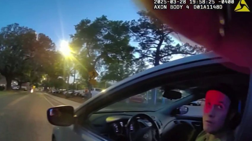 Bodycam shows UF student who was later detained by ICE