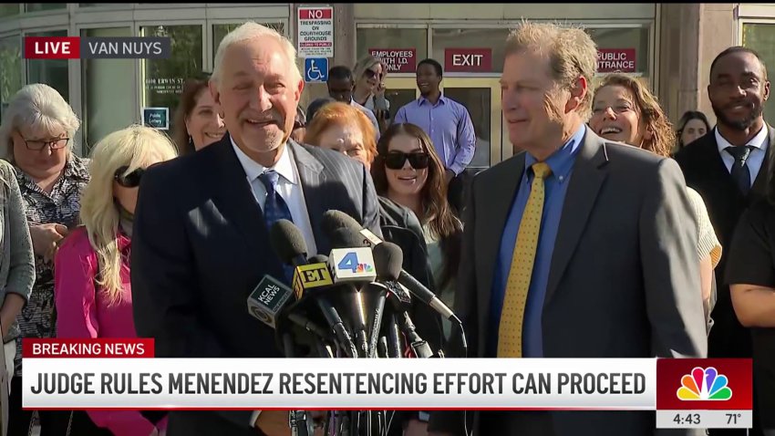 Menendez brothers' family speaks after courtroom victory