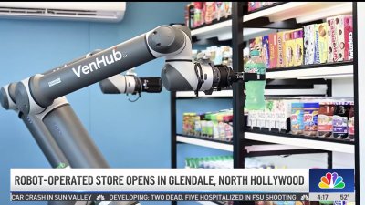 Robot-operated store opens in Glendale, North Hollywood