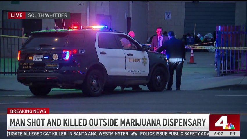 Deadly shooting at South Whittier marijuana dispensary