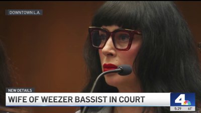 No charges yet for Weezer bassist's wife in Los Angeles