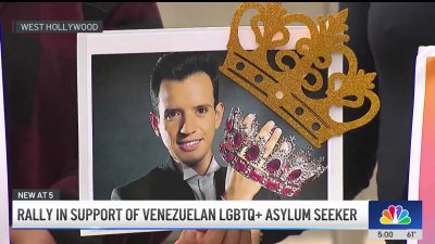 Supporters demand Venezuelan asylum seeker be returned to U.S.